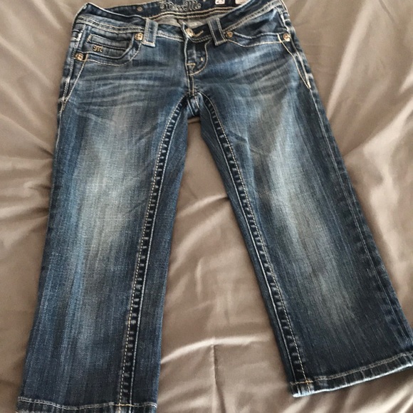 Miss Me Cropped Jeans size 25 - Picture 3 of 7